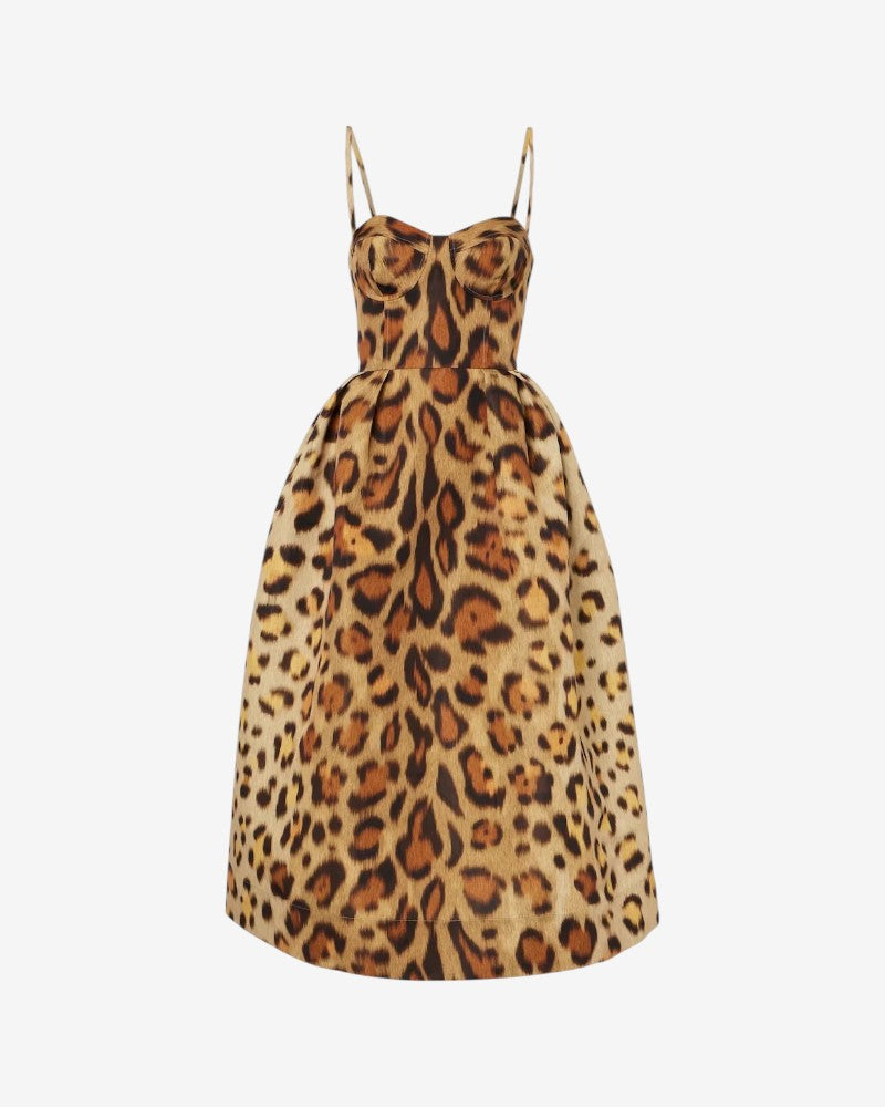 FERONA | ROBE ÉLÉGANCE LÉOPARD