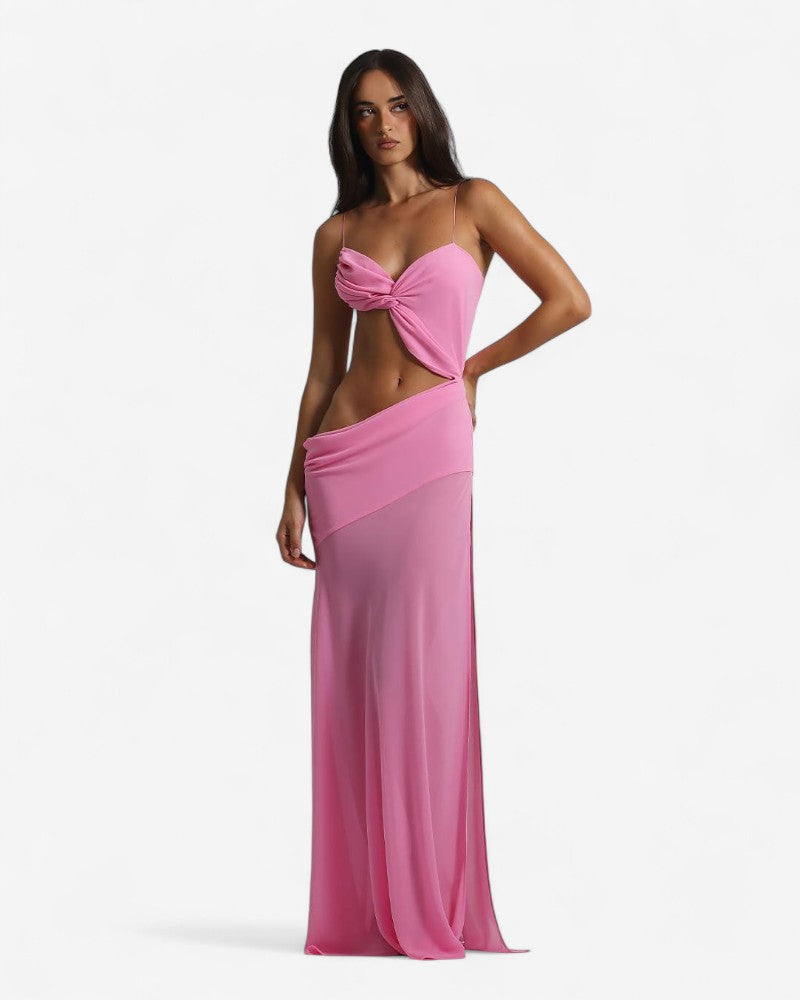 SEVYRA | TWISTED CUT-OUT DRESS