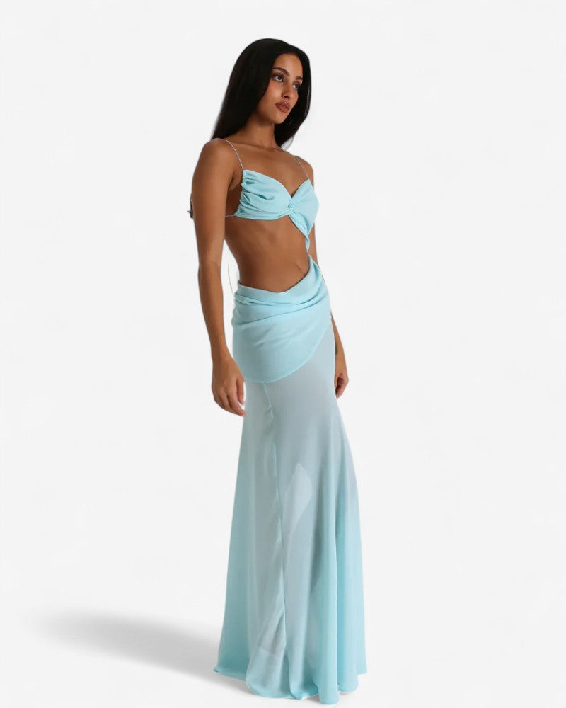 SEVYRA | TWISTED CUT-OUT DRESS