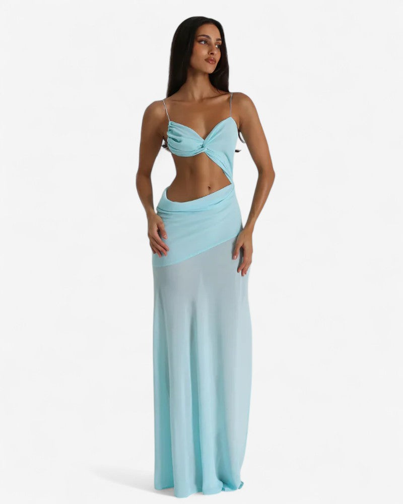 SEVYRA | TWISTED CUT-OUT DRESS