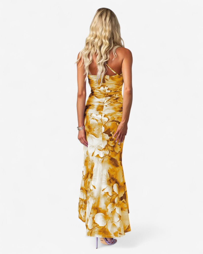 ALVÉA | ONE-SHOULDER DRESS