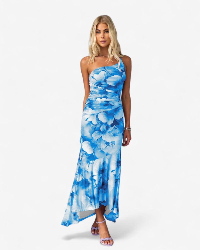 ALVÉA | ONE-SHOULDER DRESS