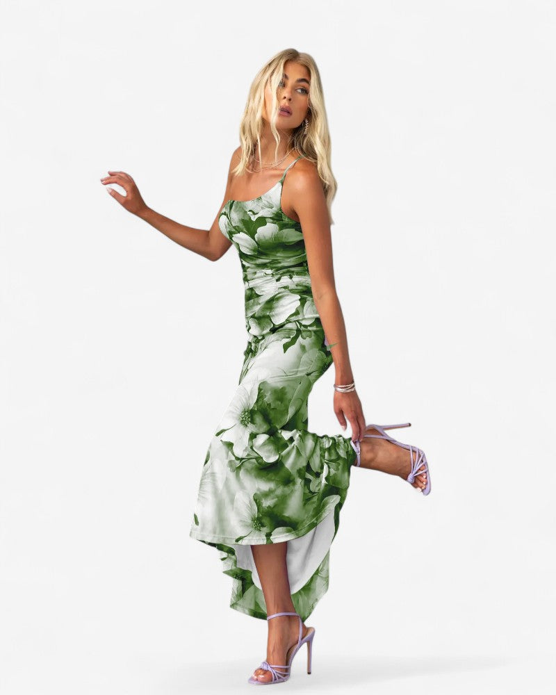 ALVÉA | ONE-SHOULDER DRESS
