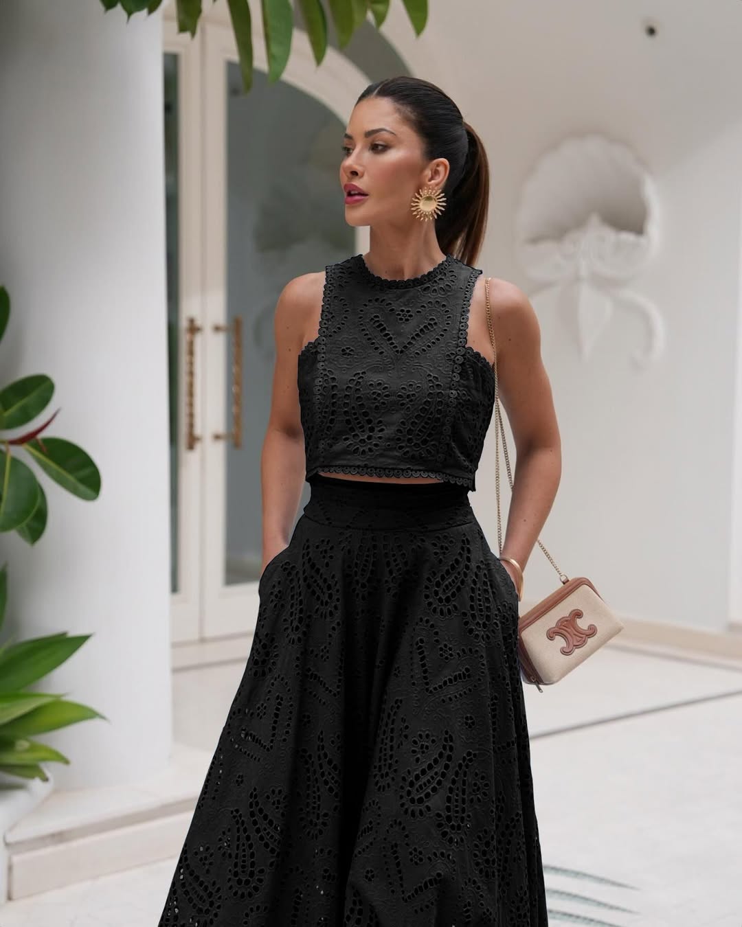 LYSÈNE | EMBROIDERED LACE SET