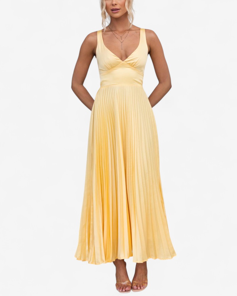 CALADRIA | CRISSCROSS BACK DRESS