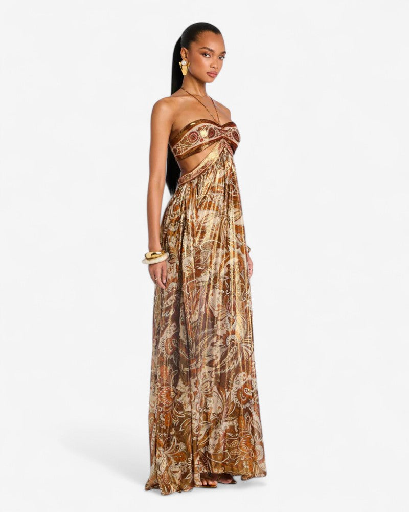 BELMONIA | PAISLEY FLOW DRESS