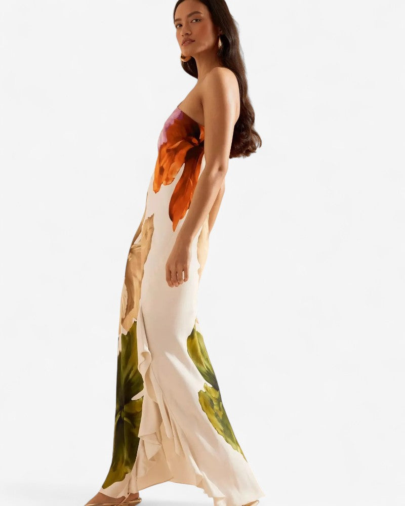 MERIVIA | ONE-SHOULDER DRESS