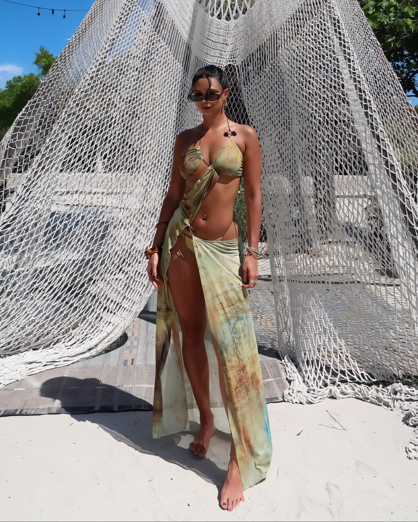 PIPER | ROBE DE PLAGE ASYMÉTRIQUE