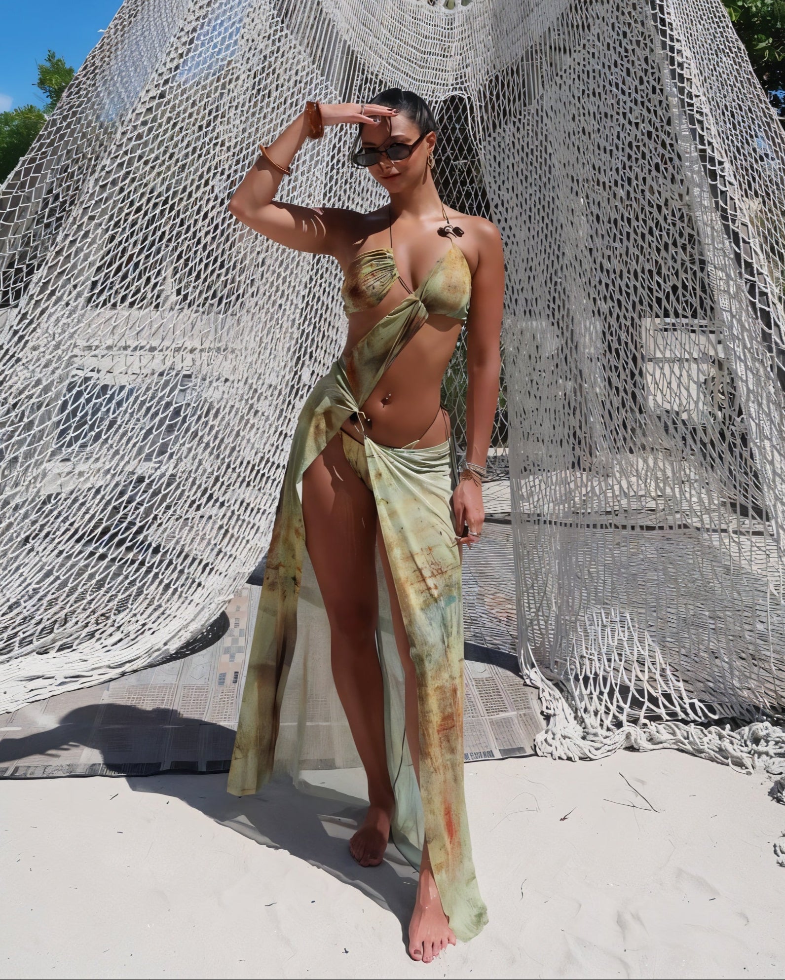 PIPER | ROBE DE PLAGE ASYMÉTRIQUE