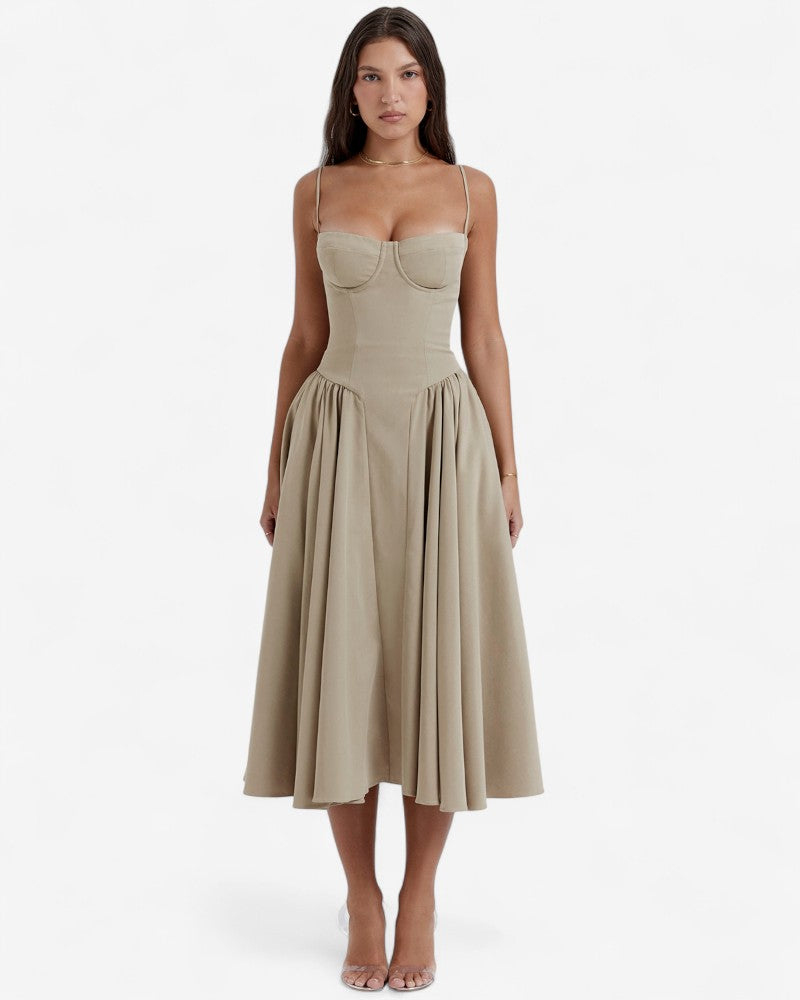 VIRELY | POCKET CORSET DRESS