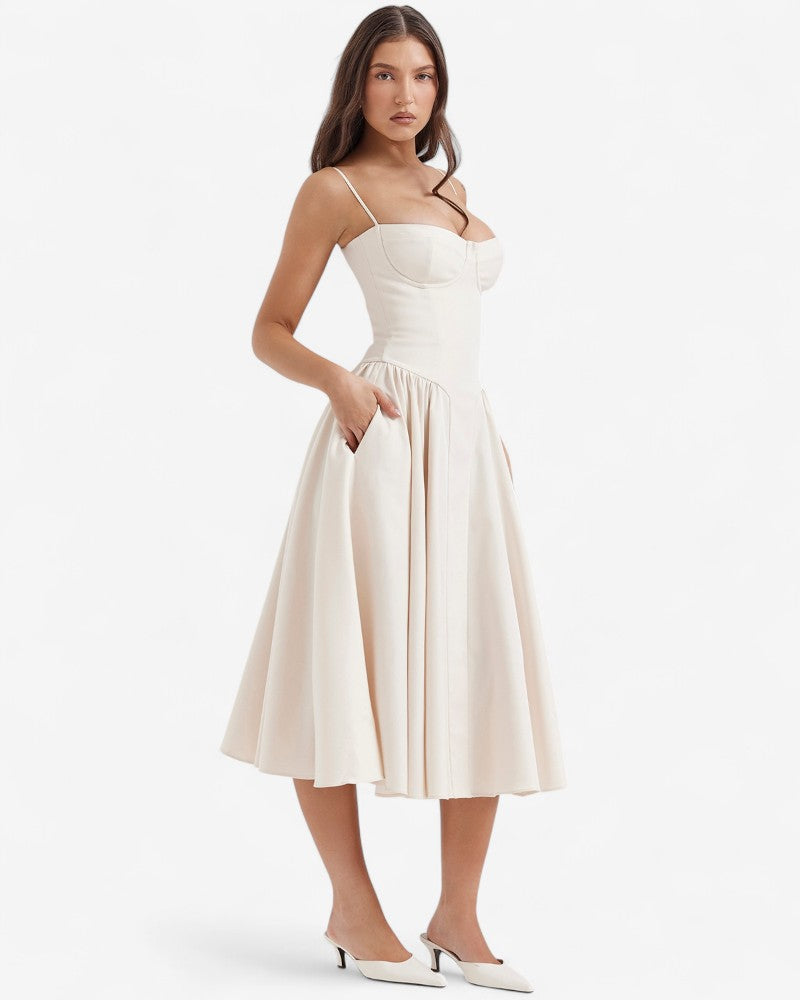 VIRELY | POCKET CORSET DRESS