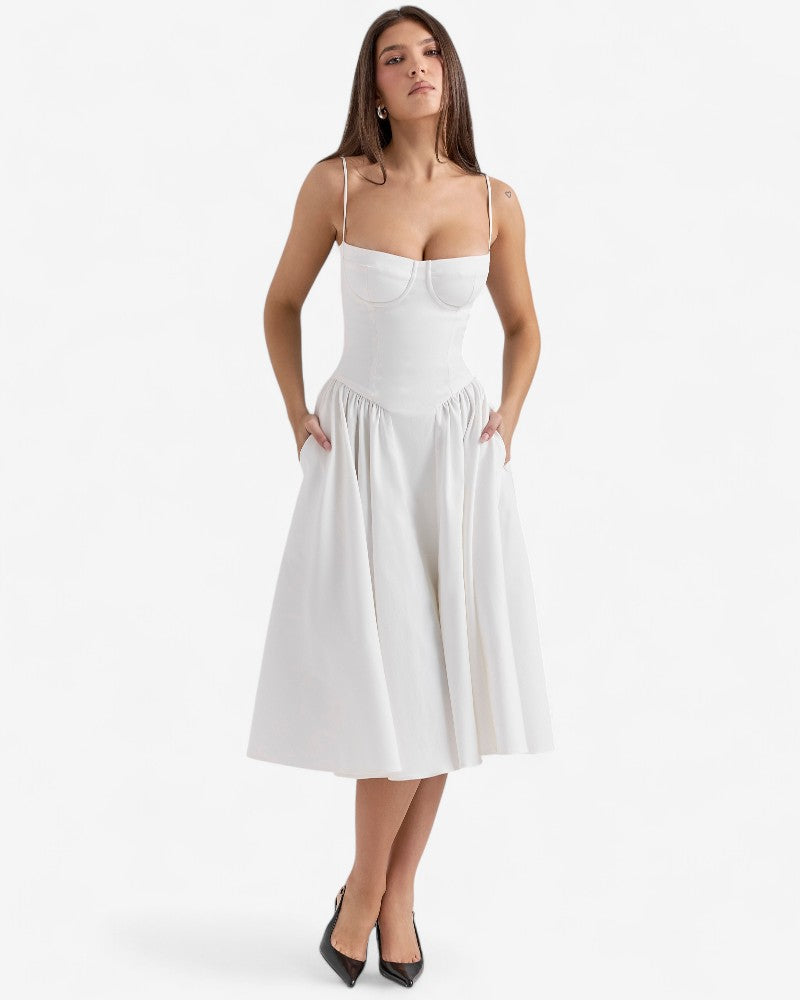 VIRELY | POCKET CORSET DRESS