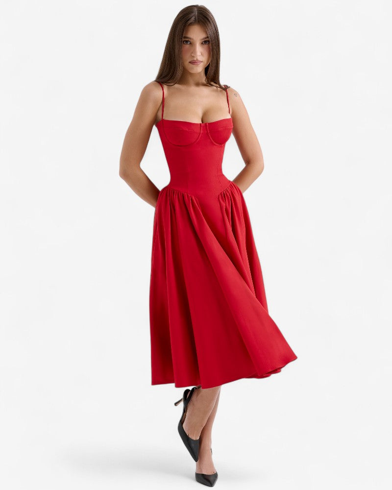 VIRELY | POCKET CORSET DRESS