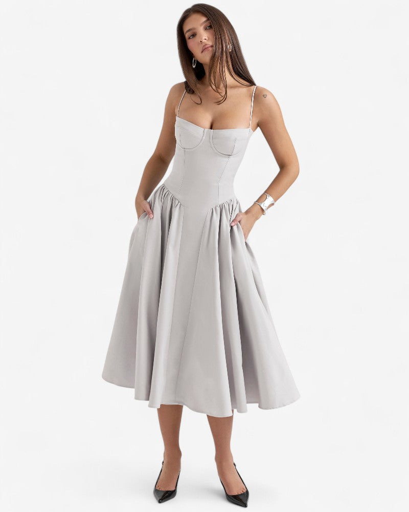 VIRELY | POCKET CORSET DRESS