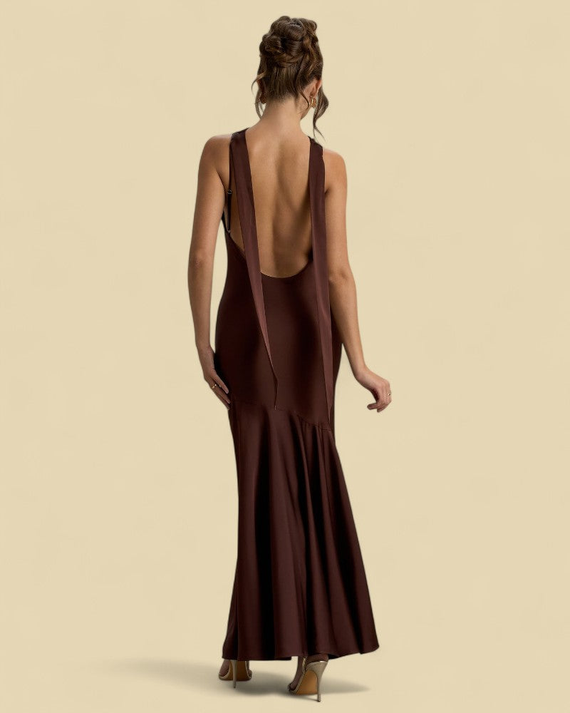 MARION DE VIE | SATIN DRESS