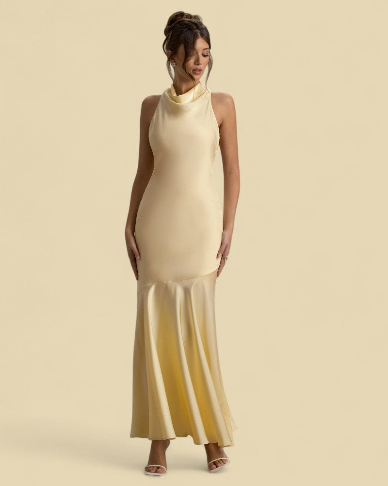 MARION DE VIE | SATIN DRESS