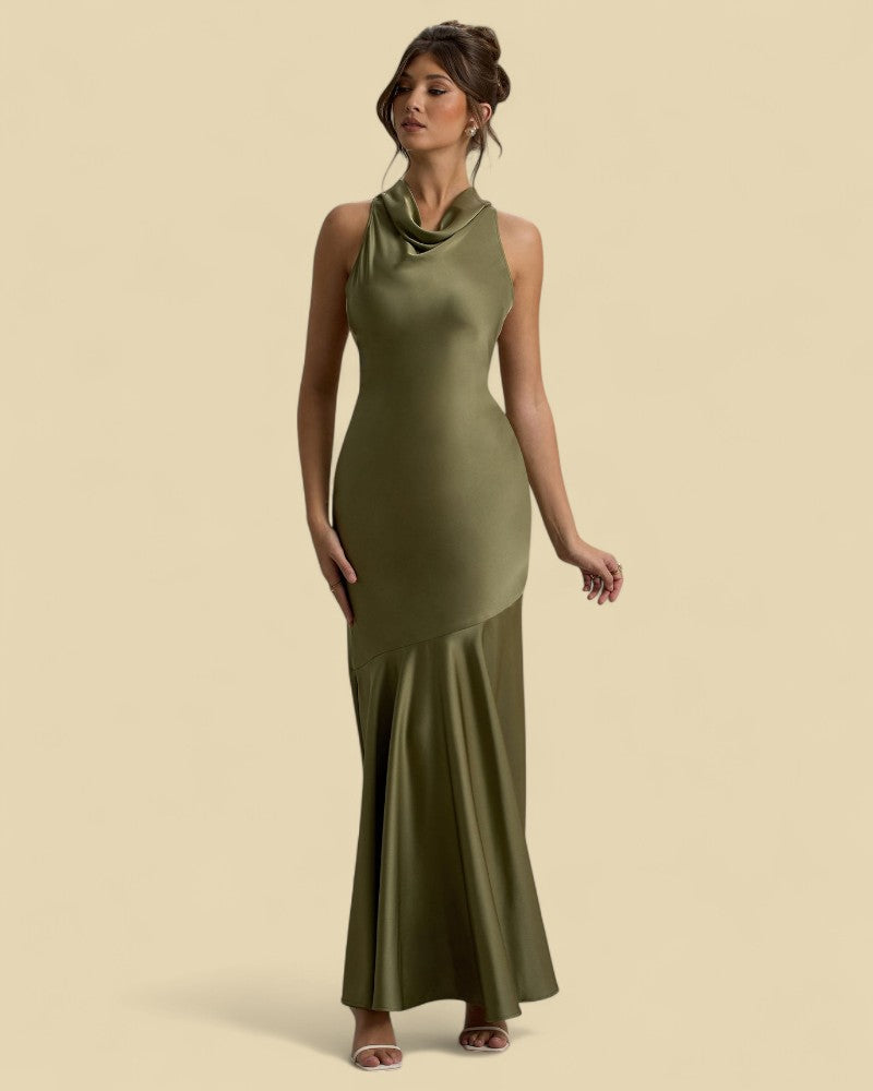 MARION DE VIE | SATIN DRESS