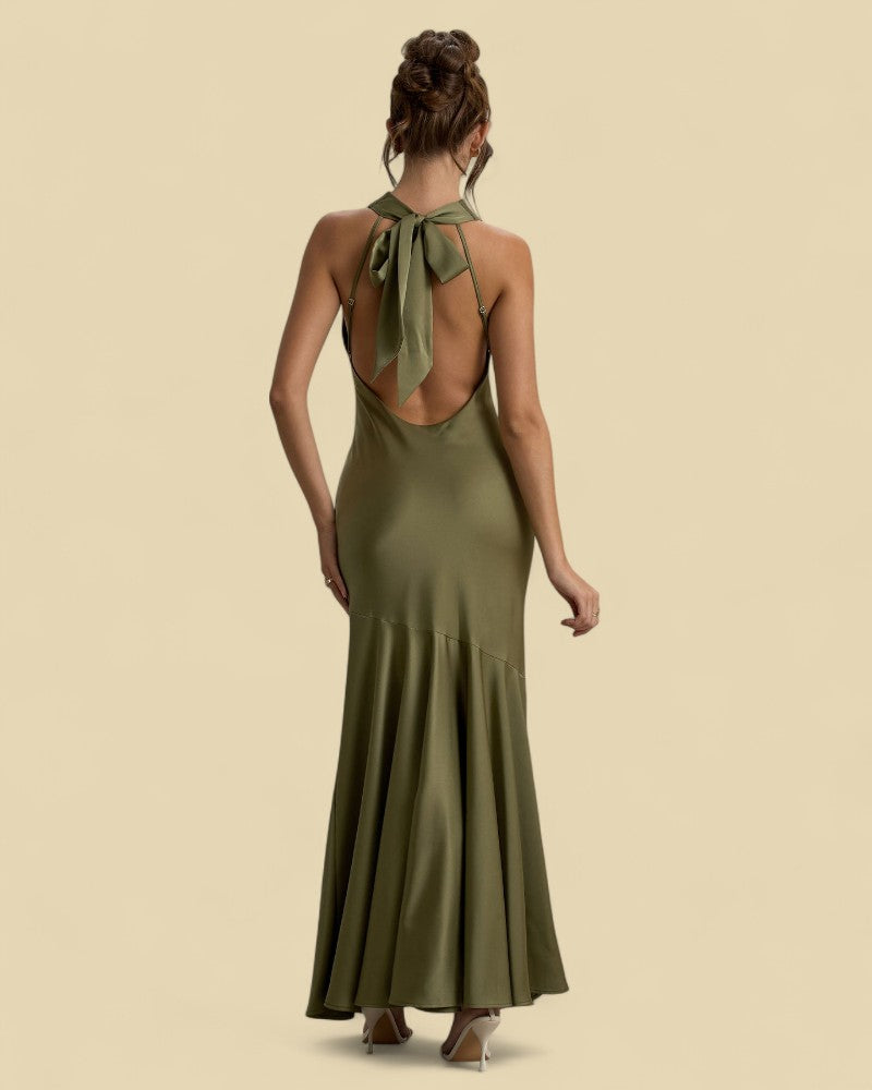 MARION DE VIE | SATIN DRESS