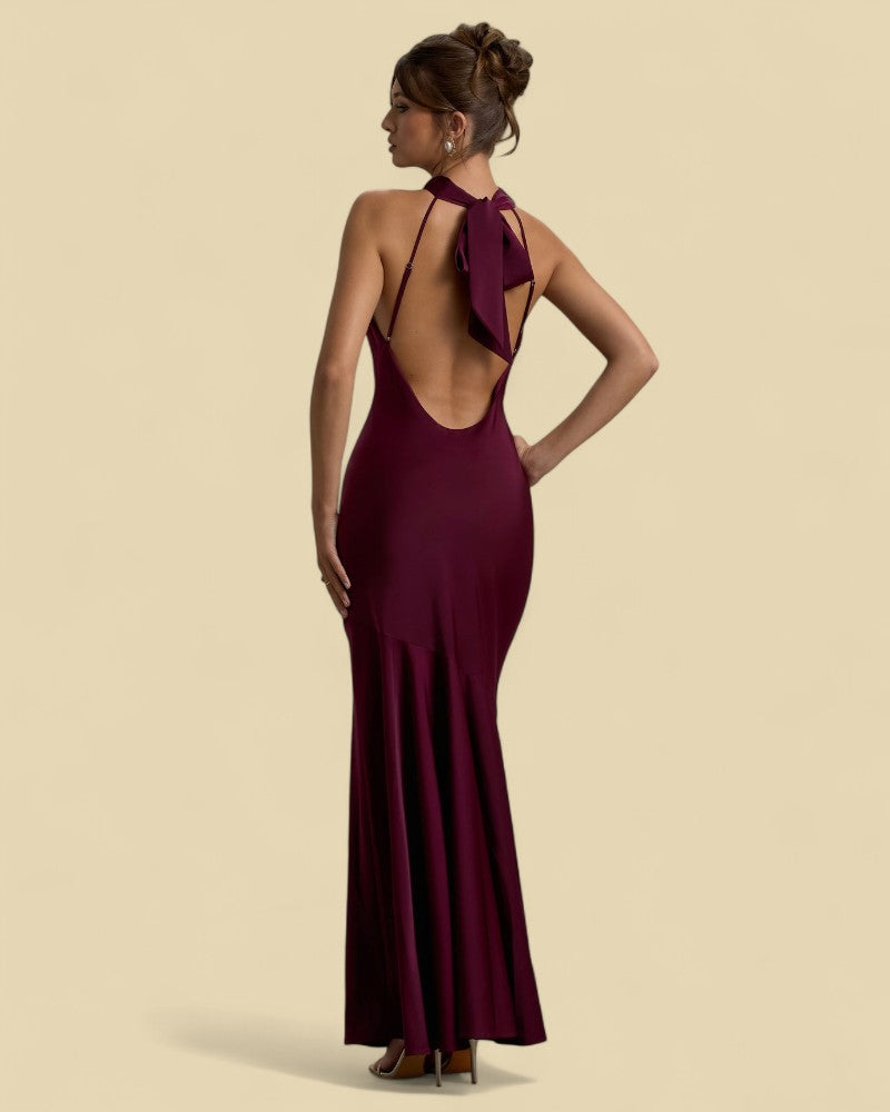 MARION DE VIE | SATIN DRESS