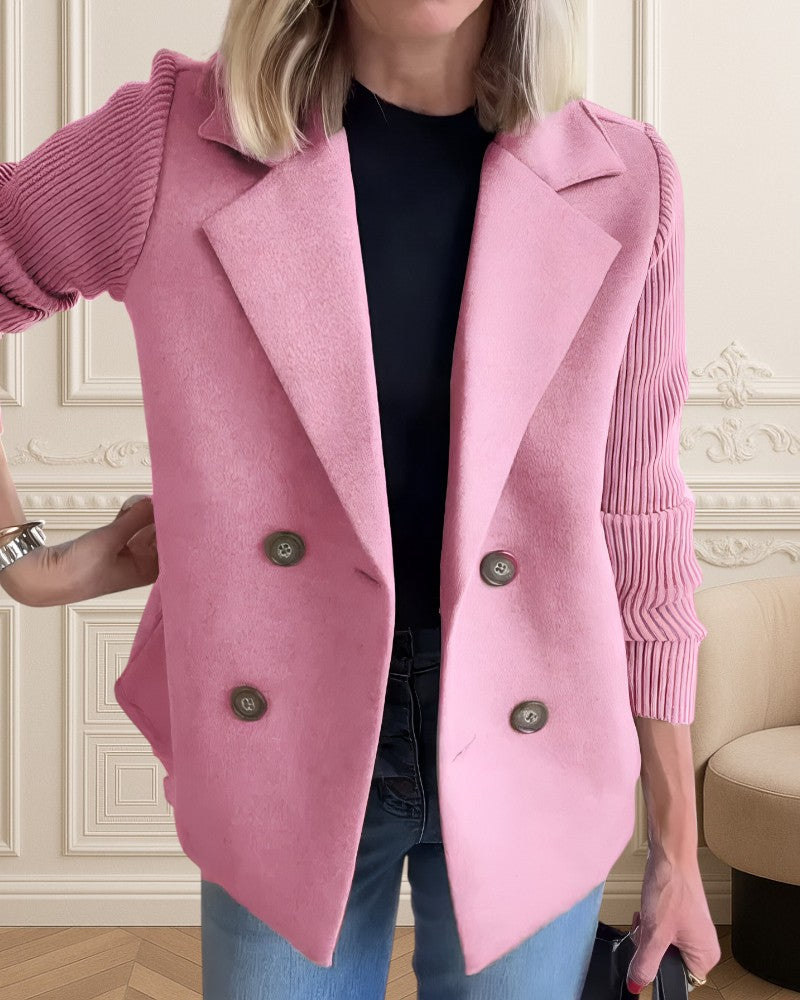 AVIORÉ | PATCHWORK KNIT CARDIGAN