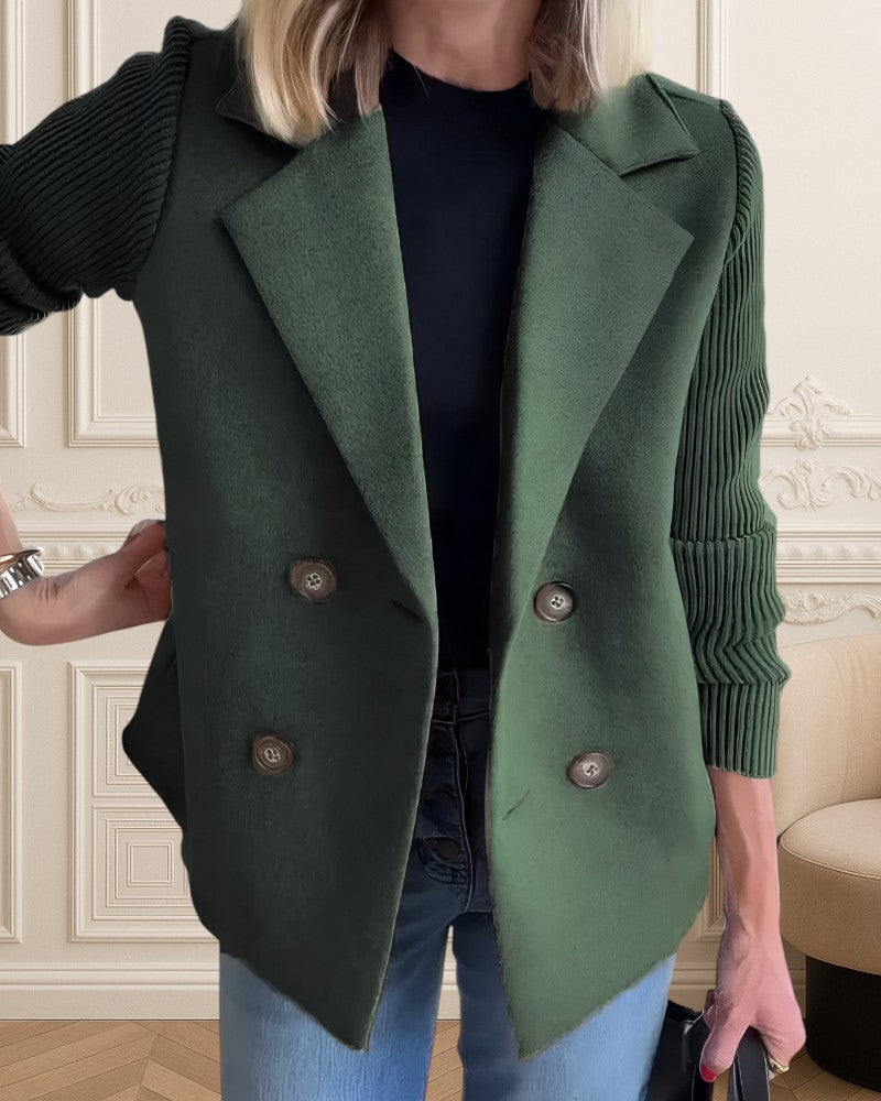 AVIORÉ | PATCHWORK KNIT CARDIGAN