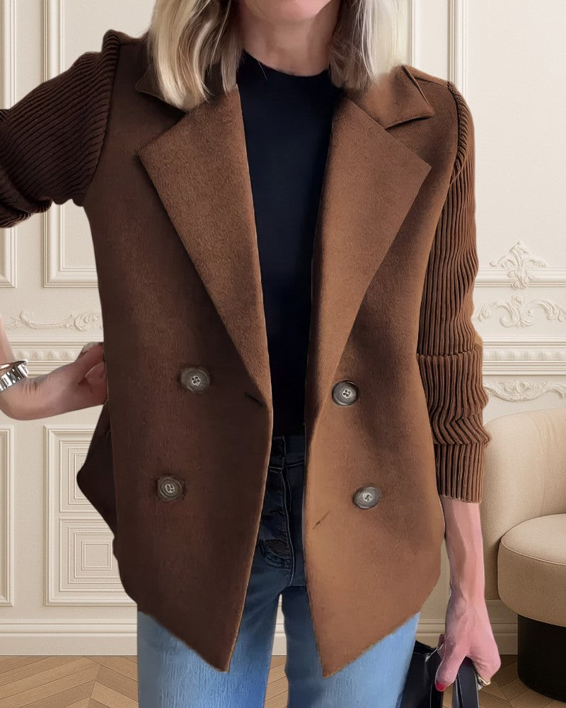 AVIORÉ | PATCHWORK KNIT CARDIGAN