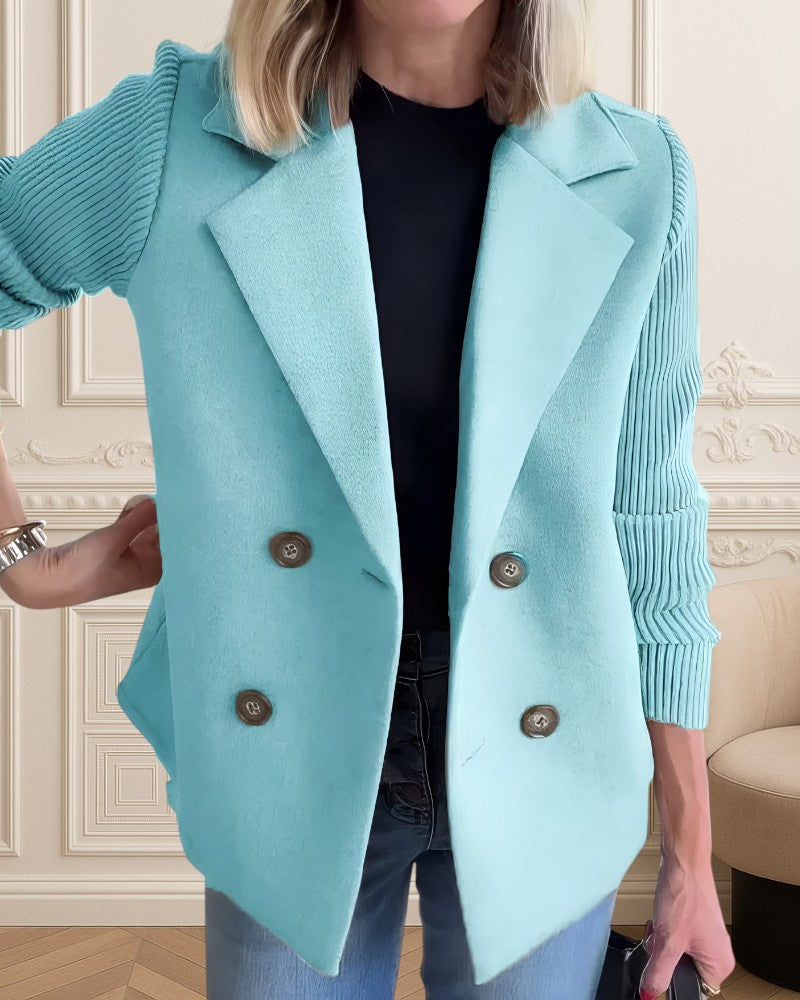 AVIORÉ | PATCHWORK KNIT CARDIGAN