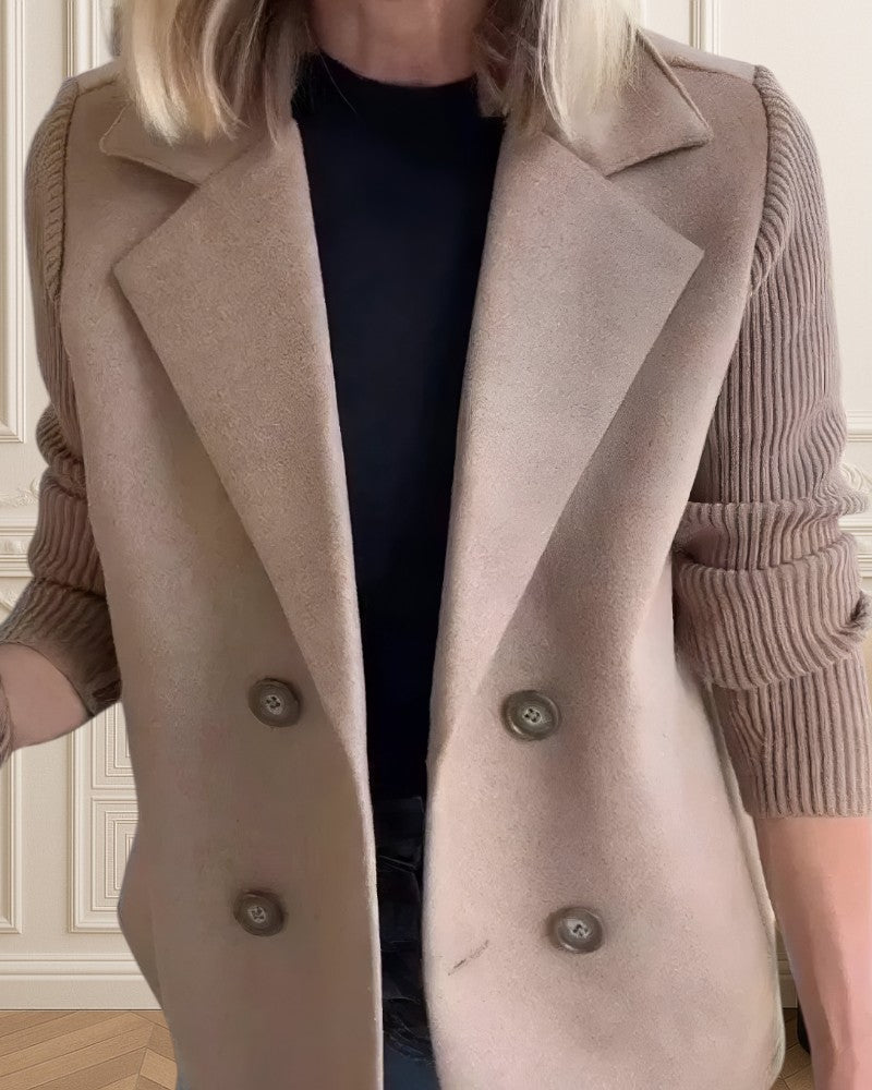 AVIORÉ | PATCHWORK KNIT CARDIGAN