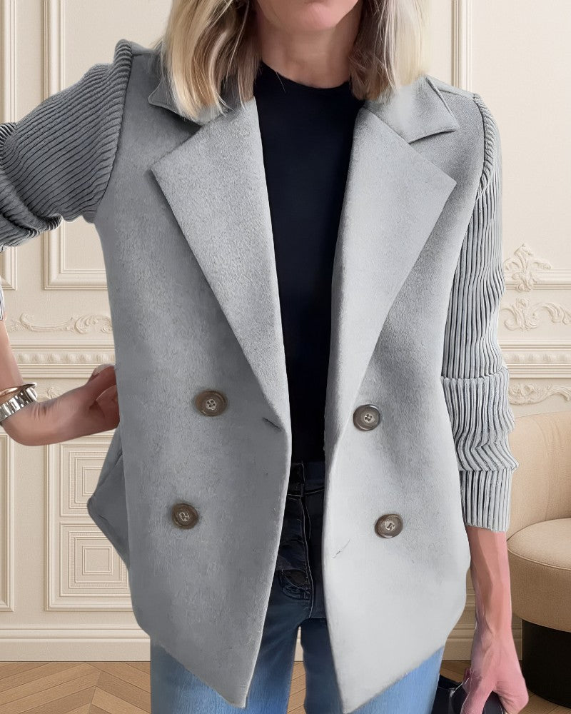 AVIORÉ | PATCHWORK KNIT CARDIGAN
