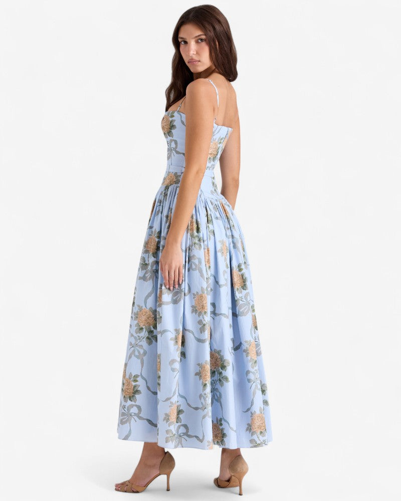 CELINEA | FLORAL BODICE DRESS