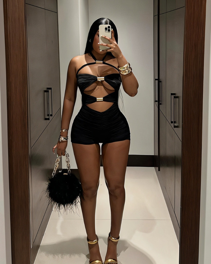 ARINA | CUTOUT PLAYSUIT