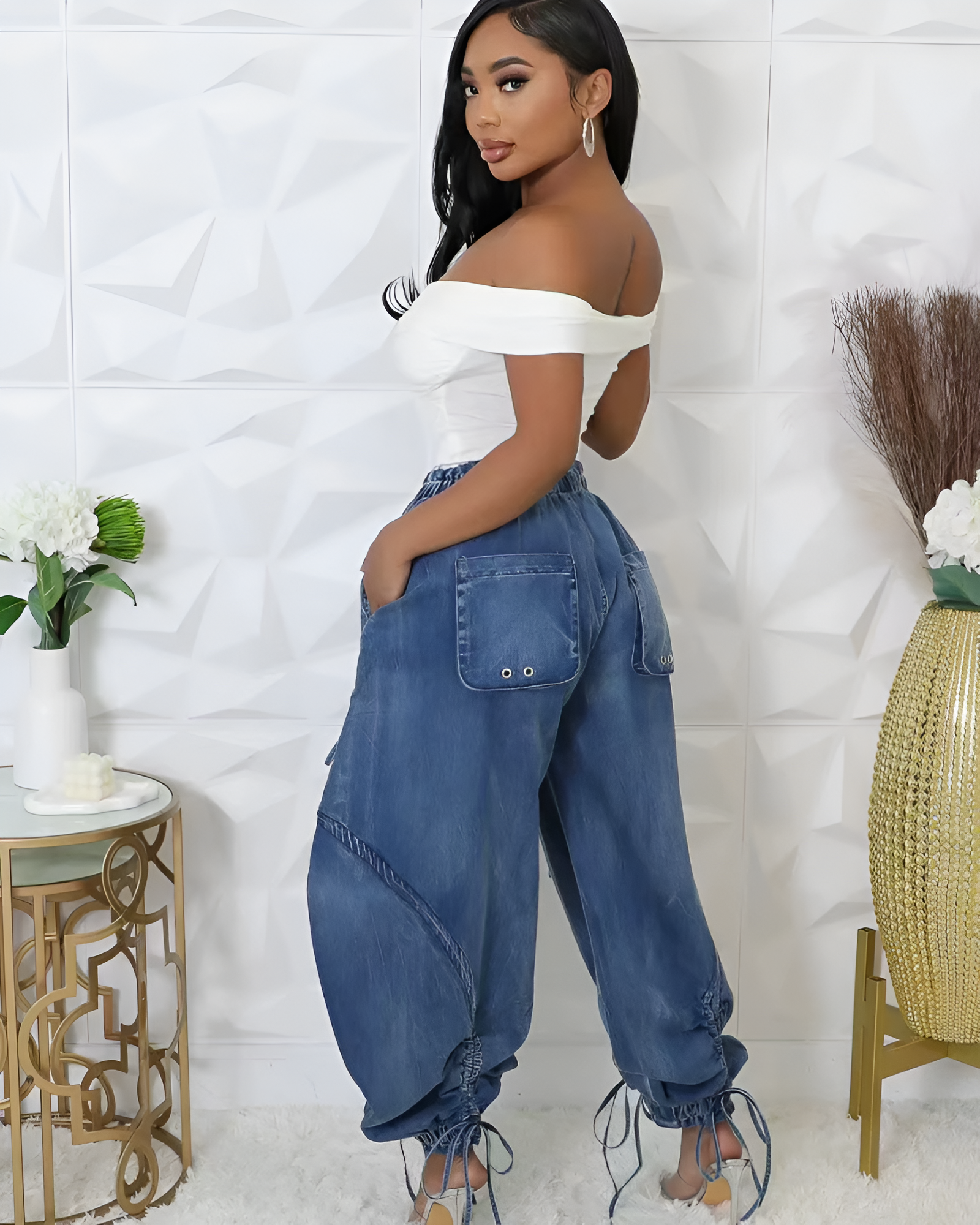 URBANE | TIE-CUFF TROUSERS