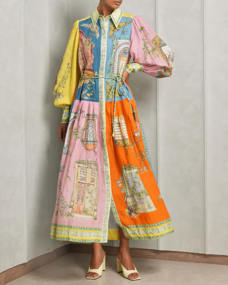 ISALINA | CONTRAST ARCHITECTURE DRESS