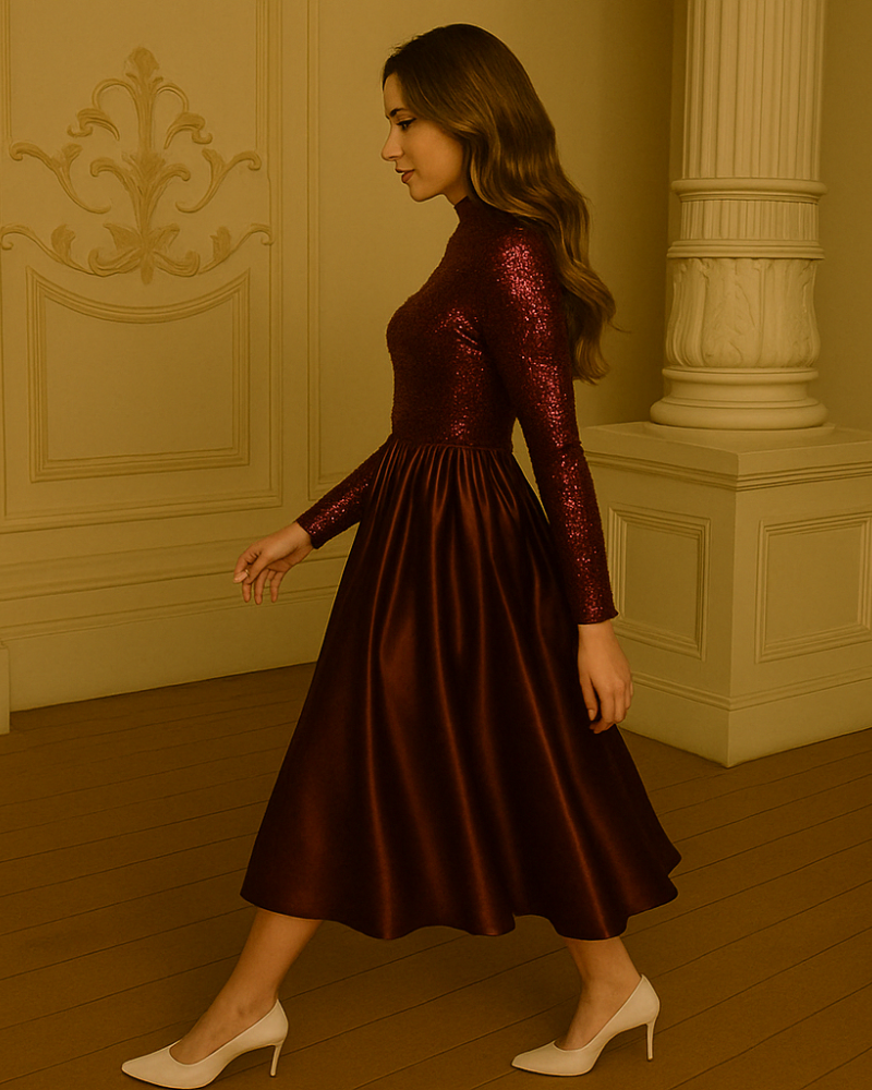 MARELLIA | HIGH-NECK COLLAR