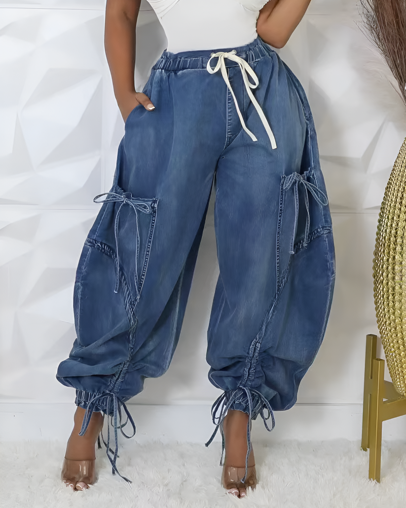URBANE | TIE-CUFF TROUSERS