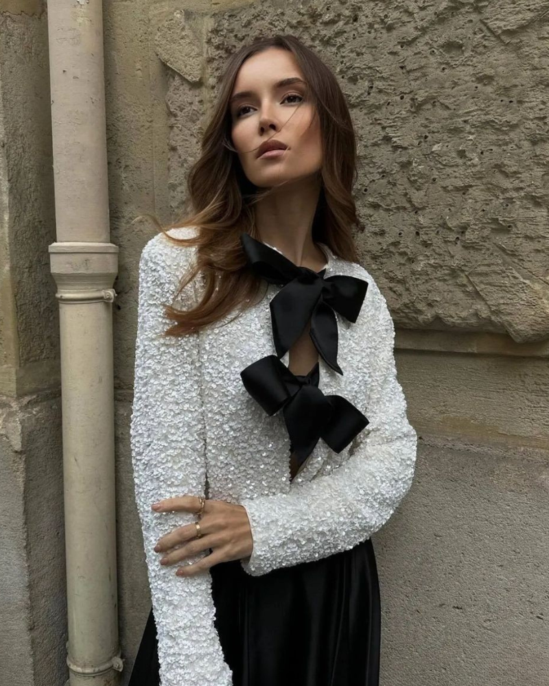 JOUX | BOW BLOUSE