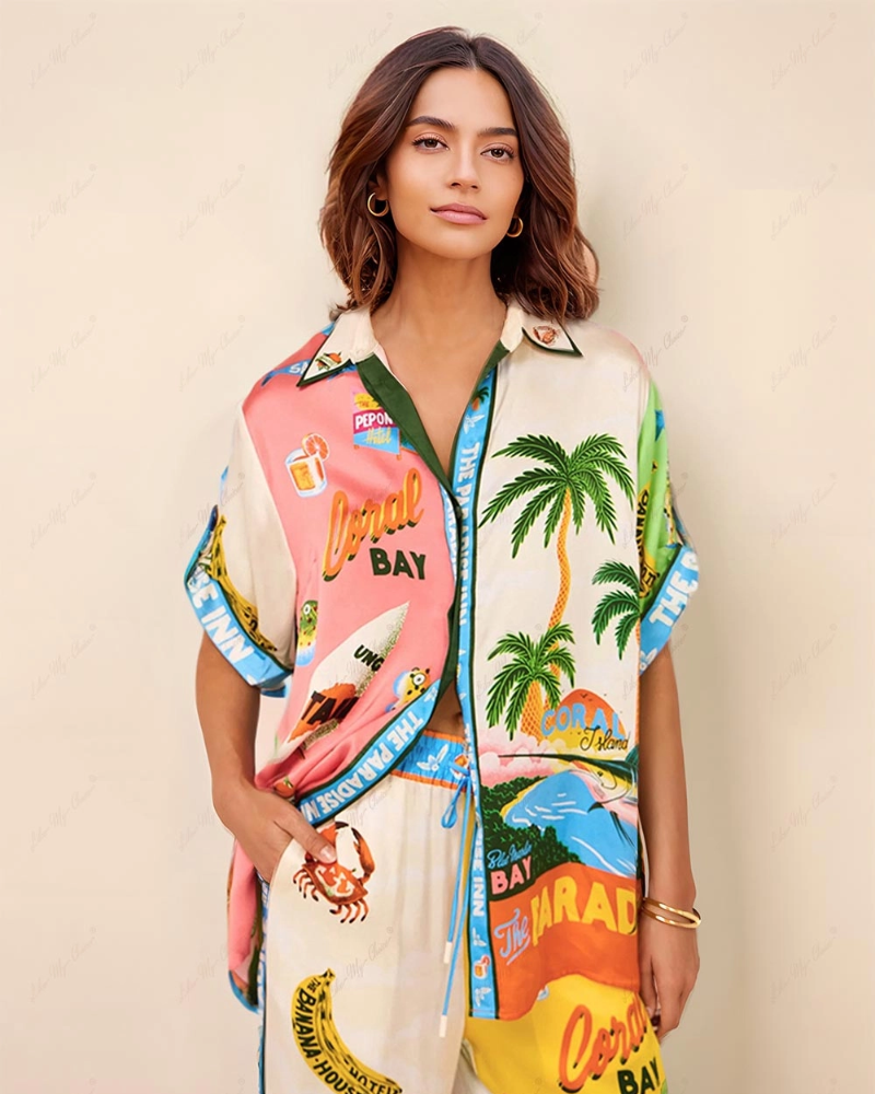 PALMARA | COLORBLOCK VACATION TOP