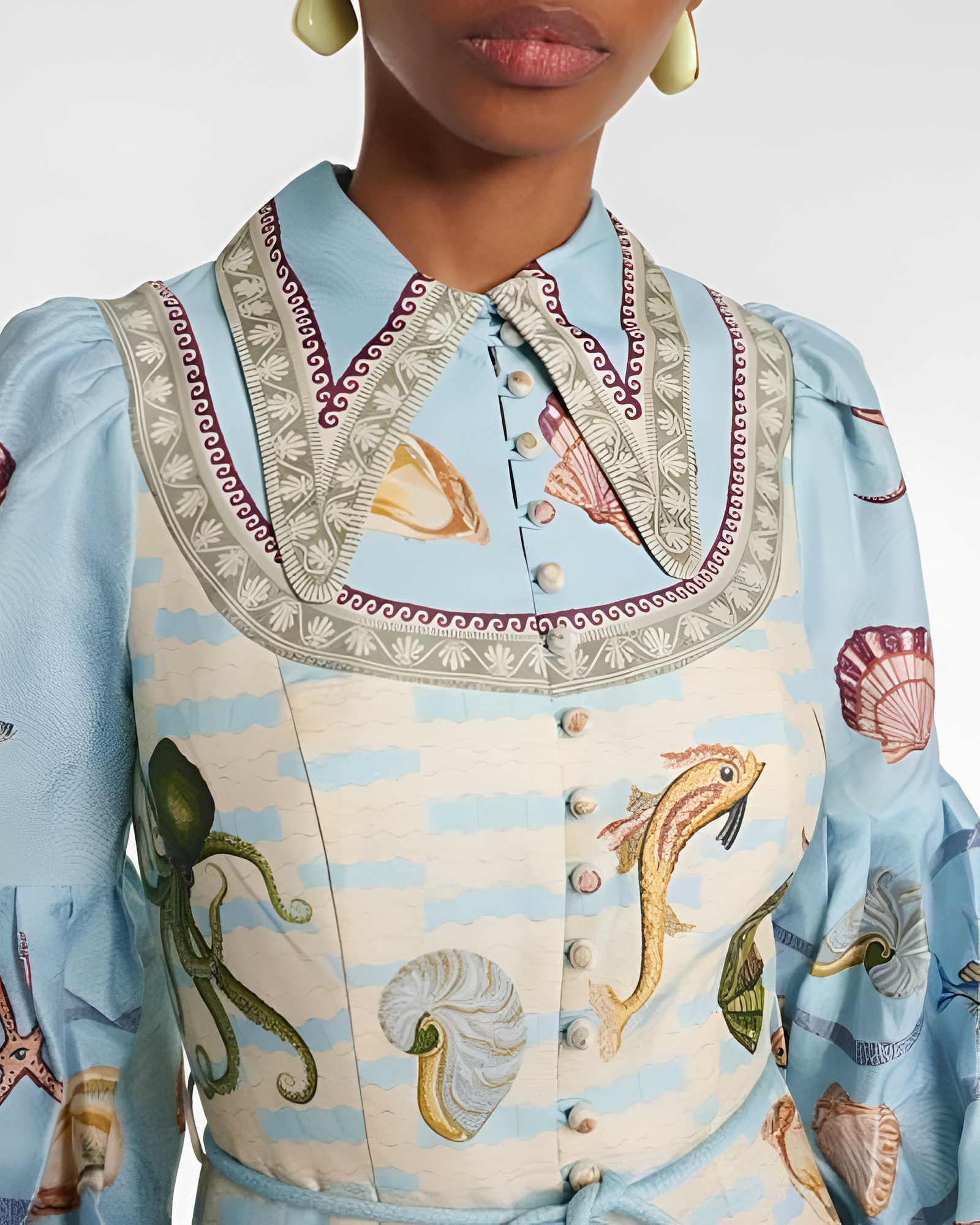 MARÉE BLEUE | SEA VINTAGE DRESS