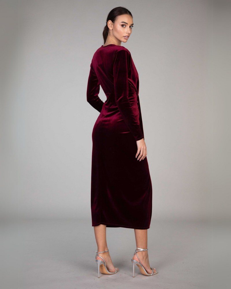 NOIRÉLLE | DEEP V SLIT DRESS