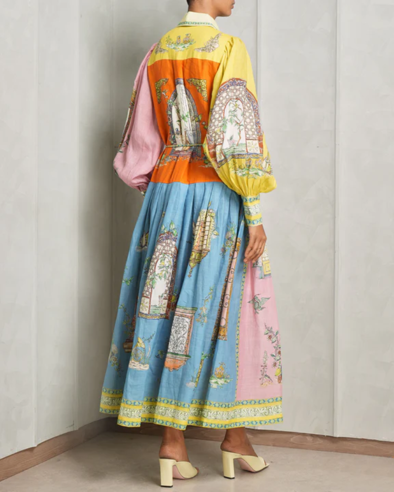 ISALINA | CONTRAST ARCHITECTURE DRESS