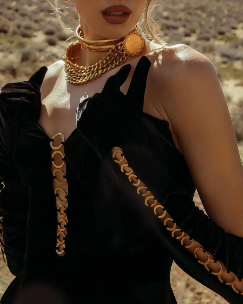AZARIA NOIR | VELVET SET