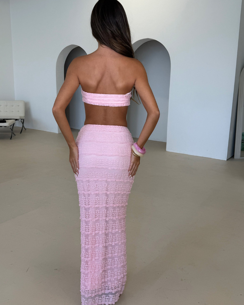 SOLENZA | SHELL SKIRT & TOP SET
