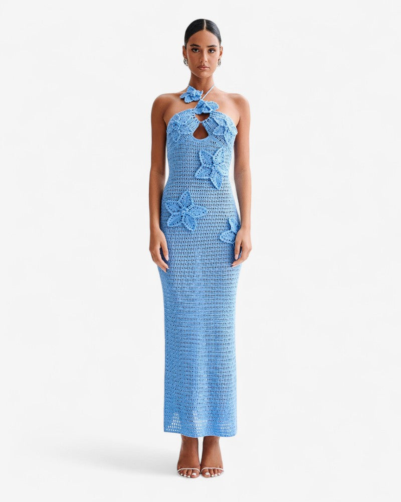 MARELLS | FLORAL CROCHET DRESS