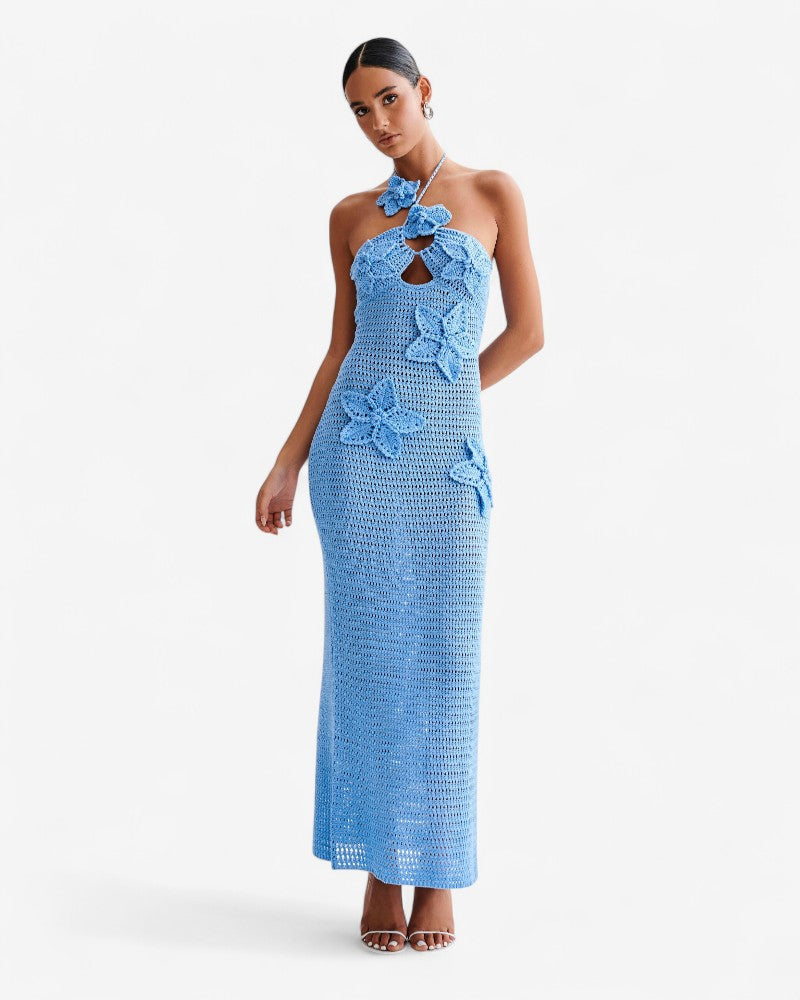 MARELLS | FLORAL CROCHET DRESS