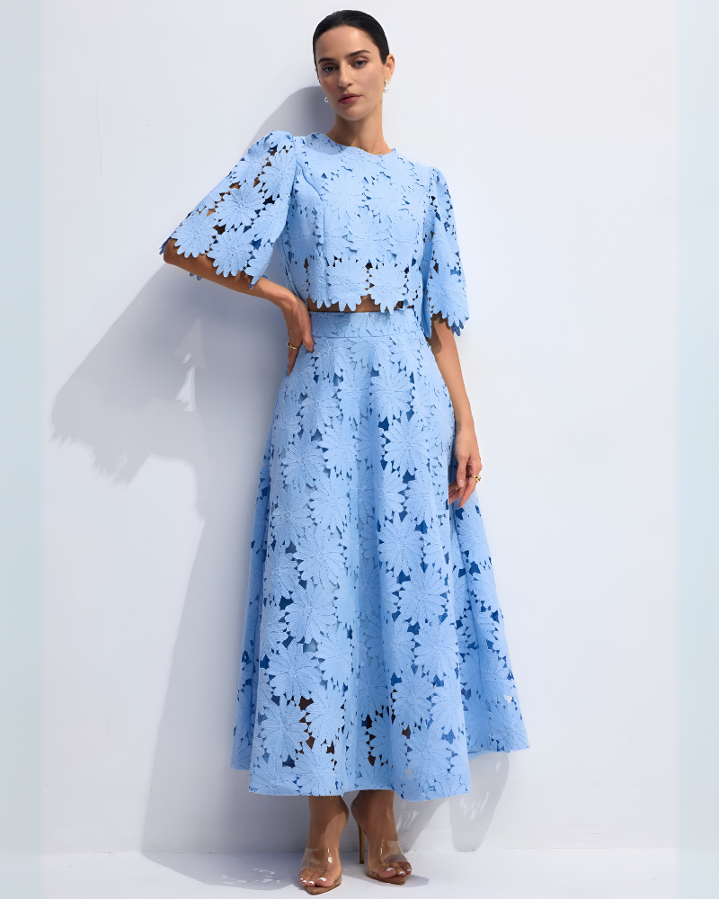 AMALORA | FLORAL LACE SET