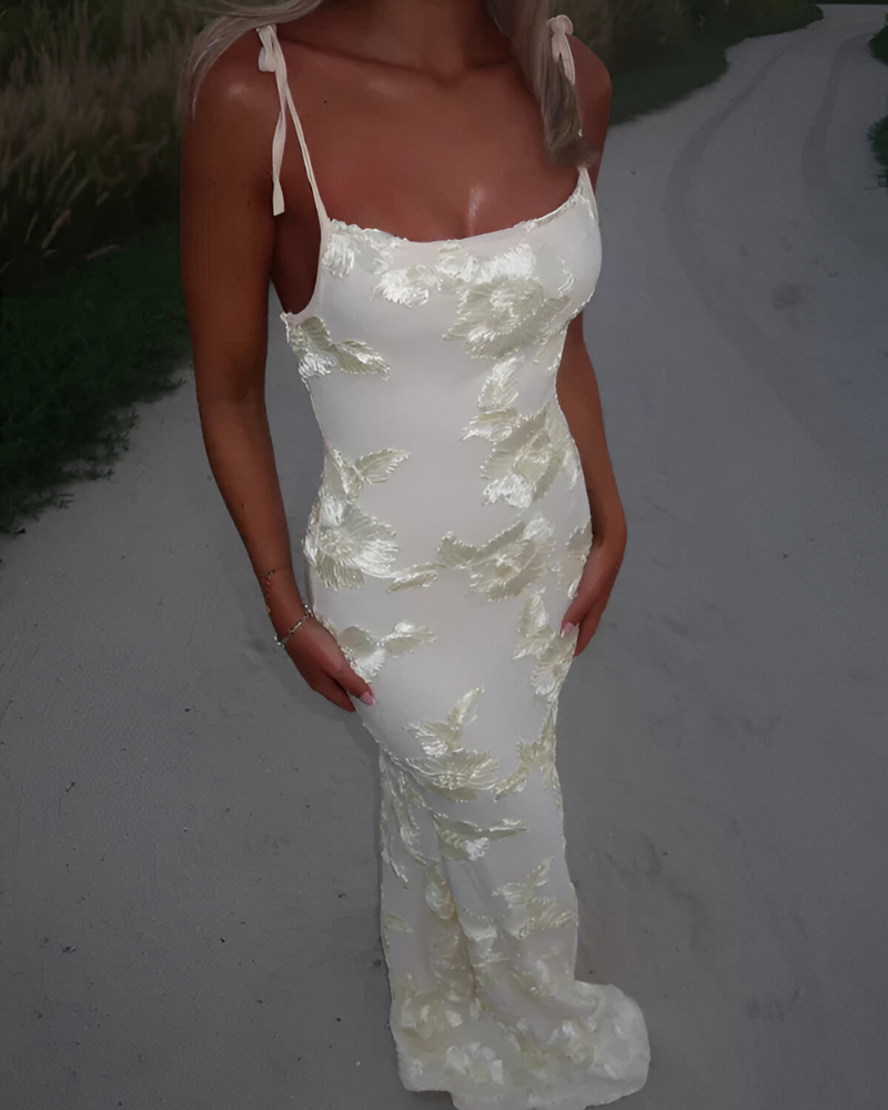 MARELI | 3D FLORAL DRESS