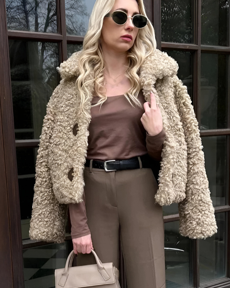 LUMAH | TOGGLE TEDDY COAT