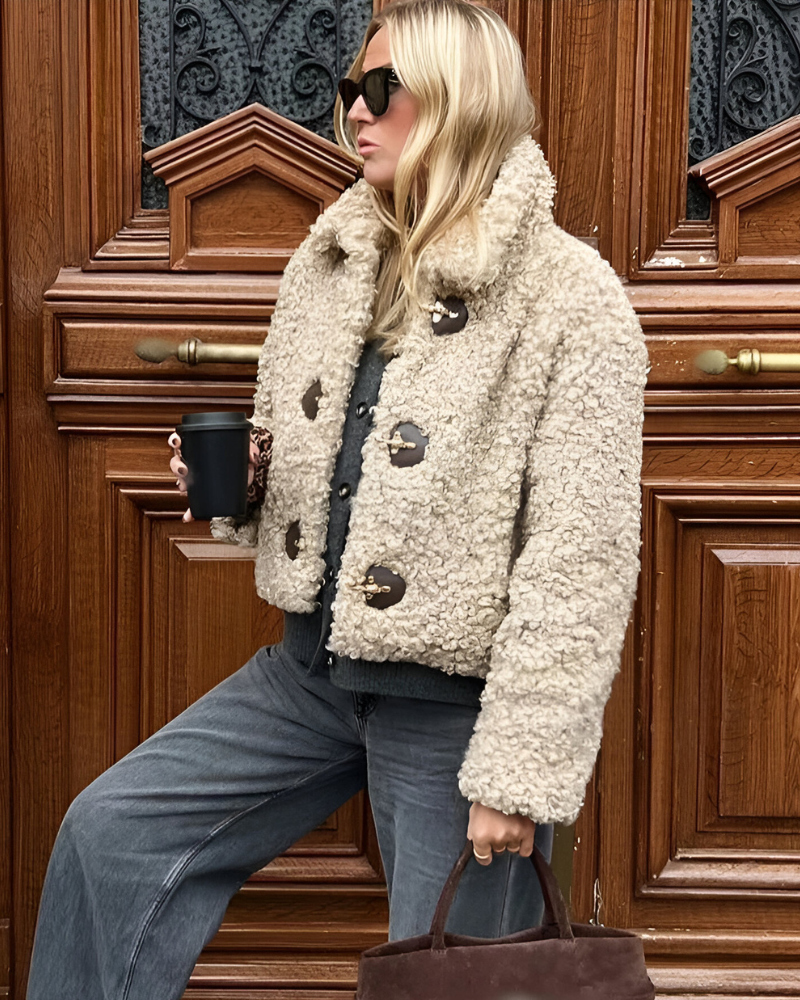 LUMAH | TOGGLE TEDDY COAT