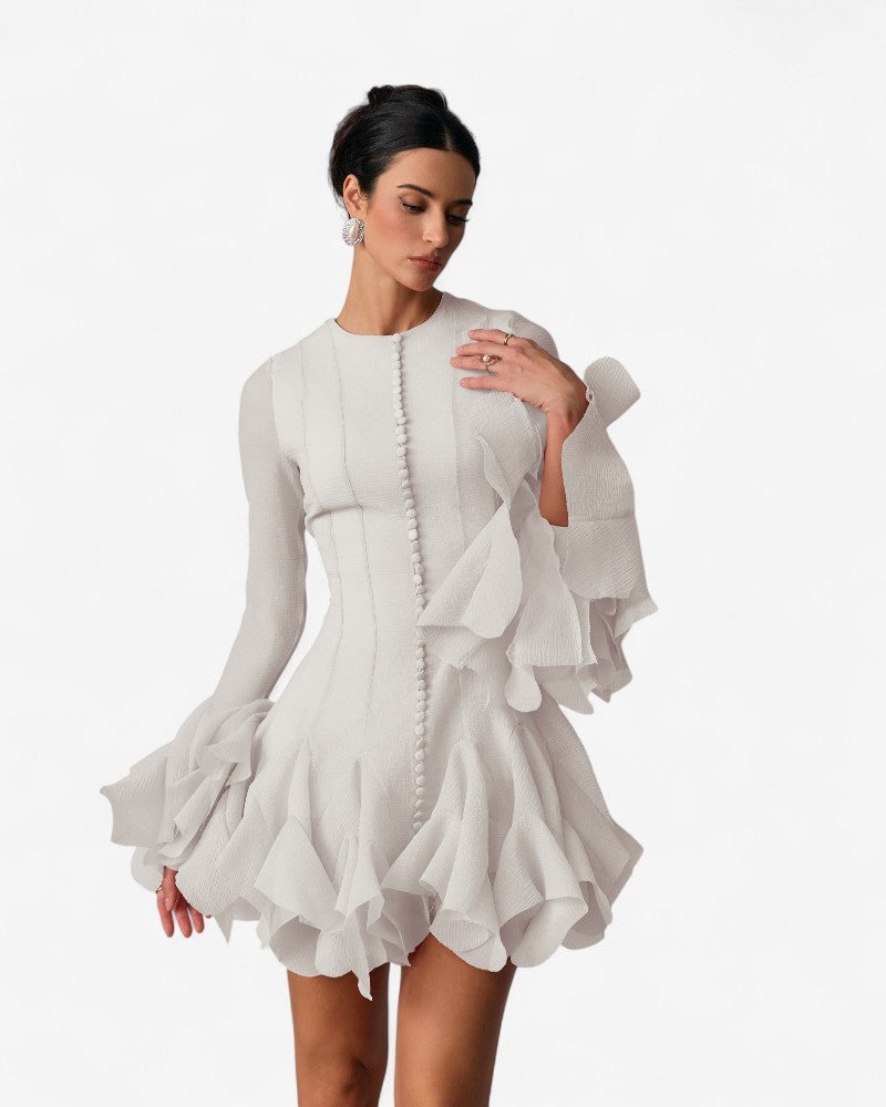 SELVAIRE | CASCADING CUFF DRESS