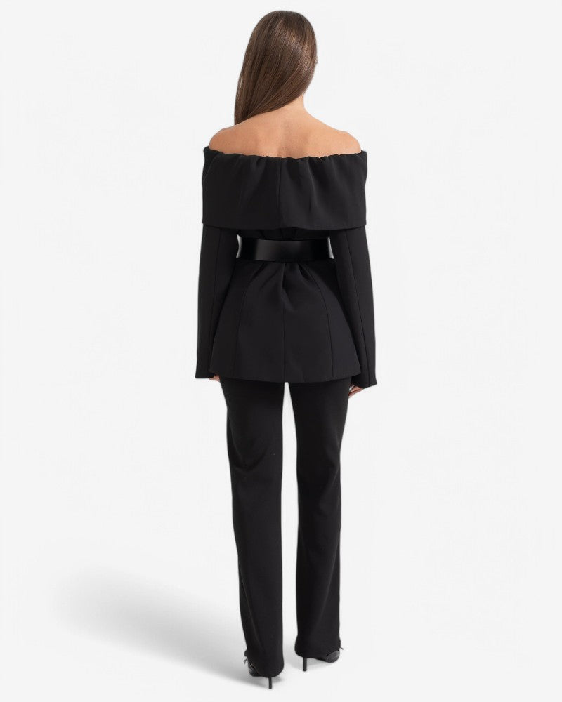 MIA | CUT OUT SHOULDER BLAZER
